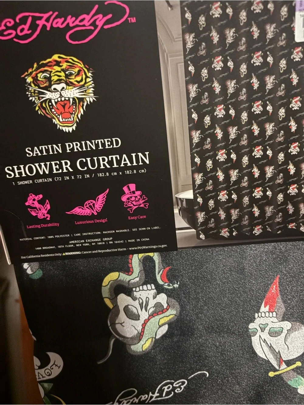Ed Hardy image shows